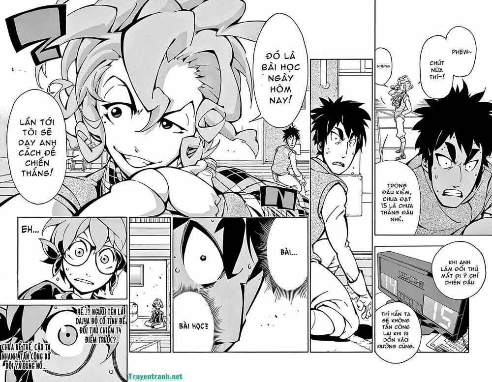 Ginpaku No Paladin - Seikishi 14 trang 5