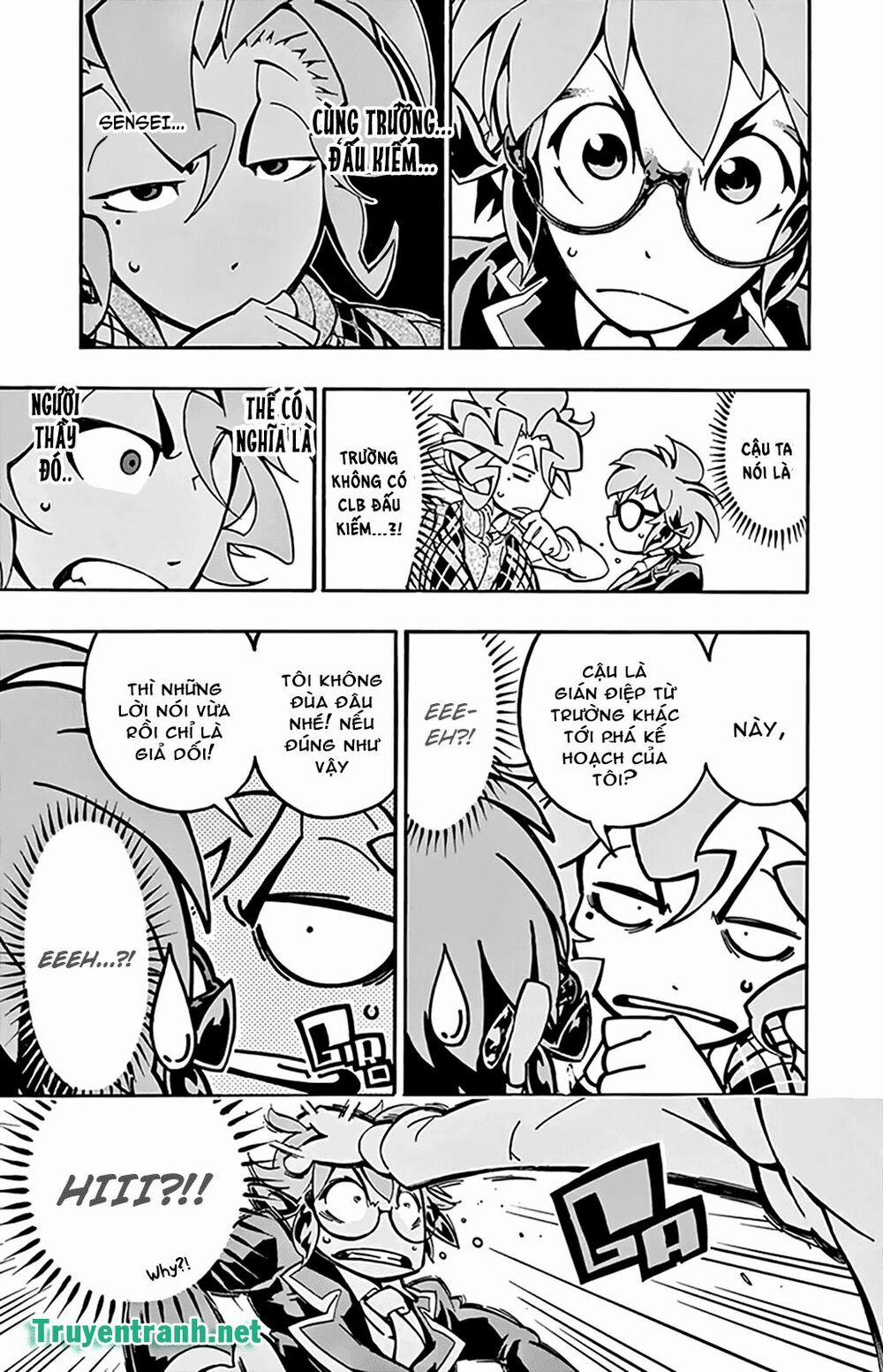 Ginpaku No Paladin - Seikishi 16 trang 5