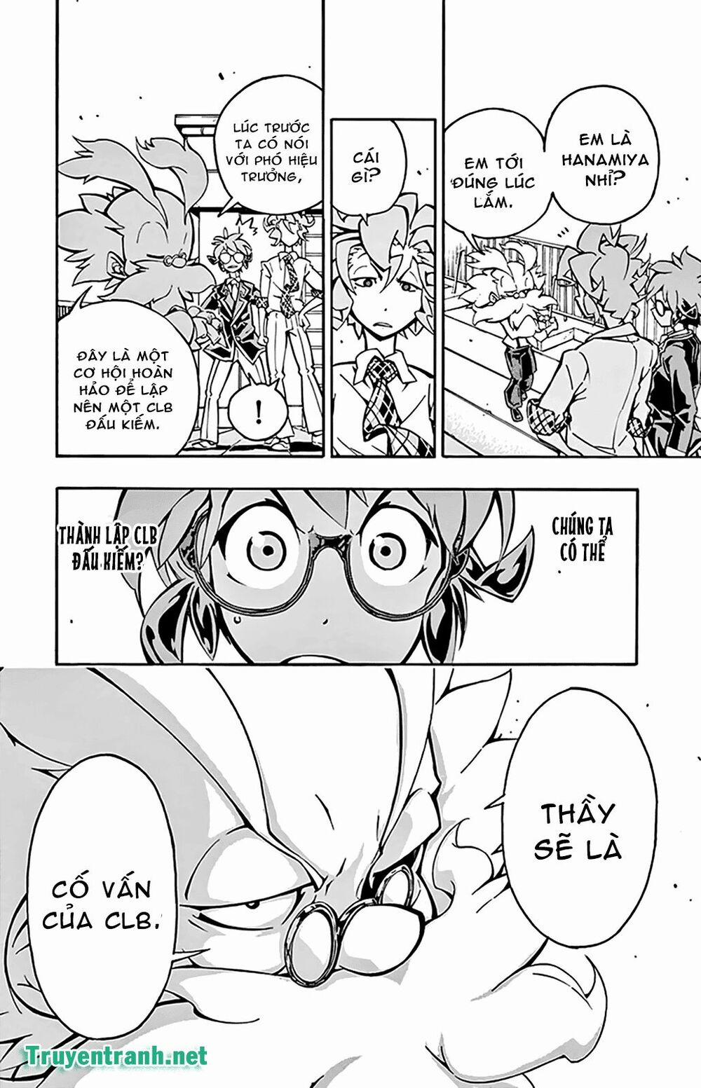 Ginpaku No Paladin - Seikishi 16 trang 8