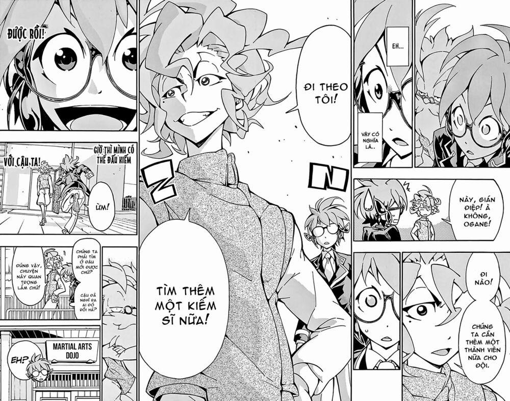 Ginpaku No Paladin - Seikishi 18 trang 9