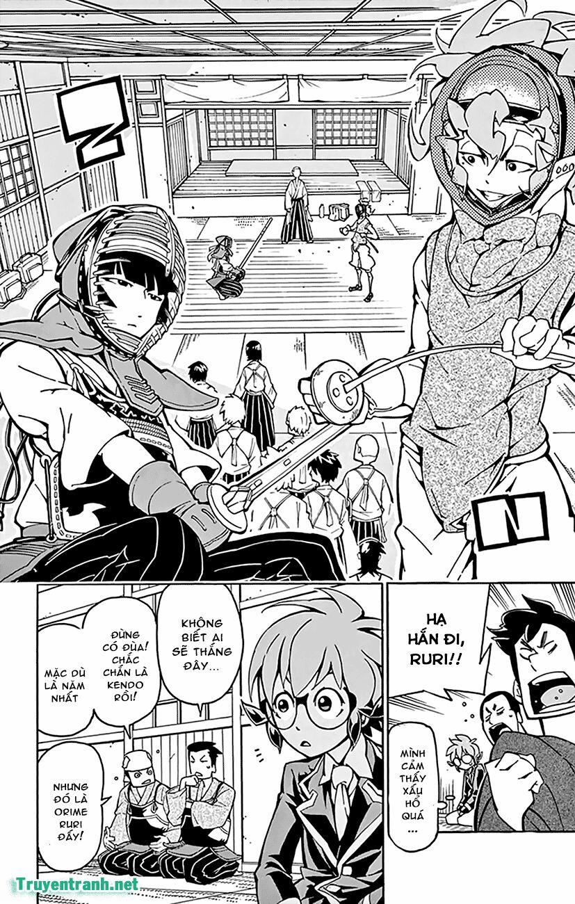 Ginpaku No Paladin - Seikishi 19 trang 8