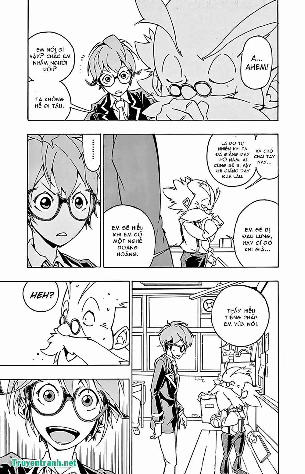 Ginpaku No Paladin - Seikishi 4 trang 9