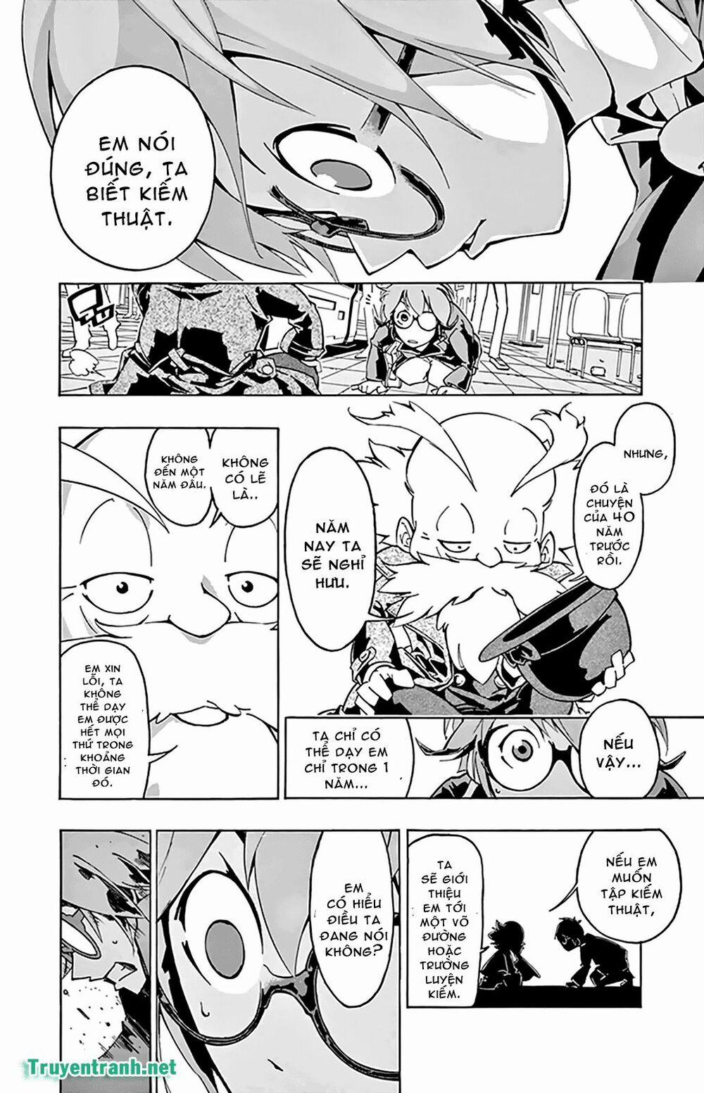 Ginpaku No Paladin - Seikishi 5 trang 5