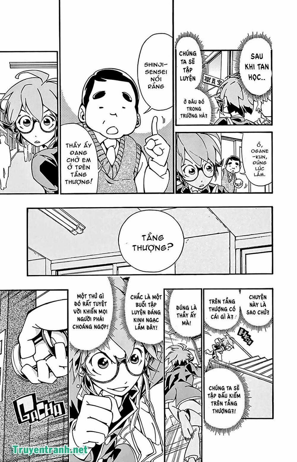 Ginpaku No Paladin - Seikishi 9 trang 3