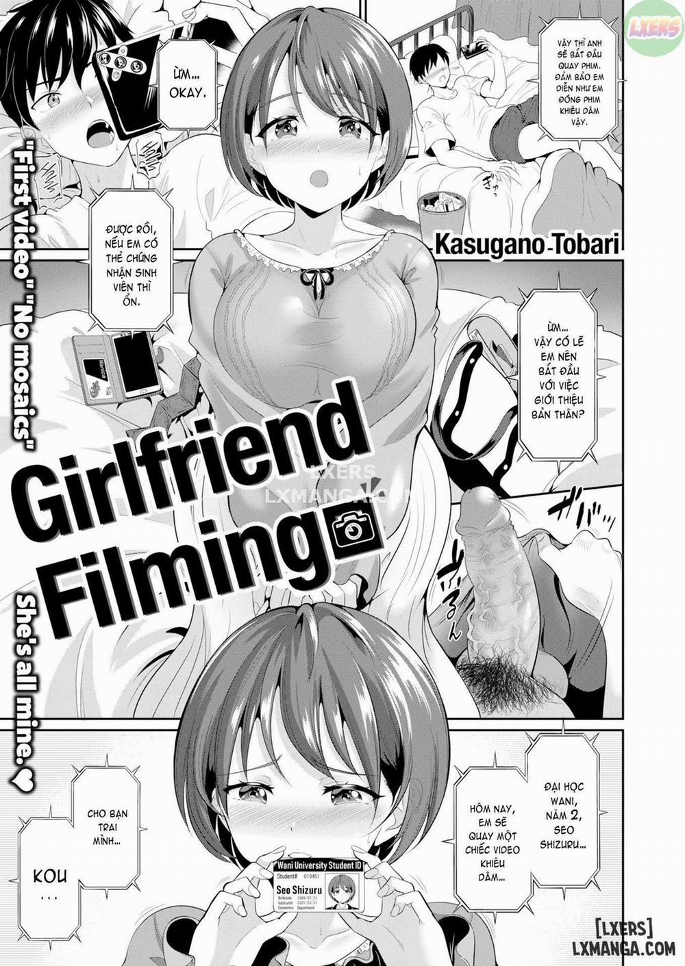 Girlfriend Filming Oneshot trang 0