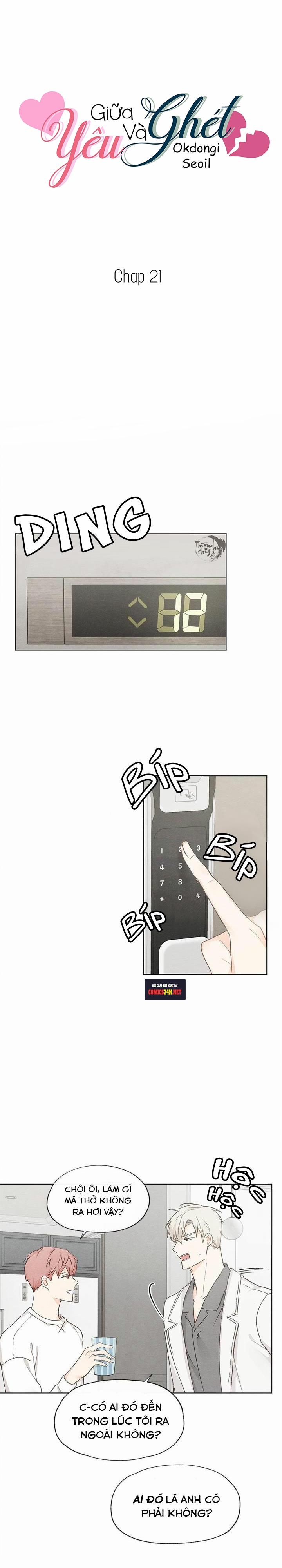 Giữa Yêu Và Ghét 21 trang 1