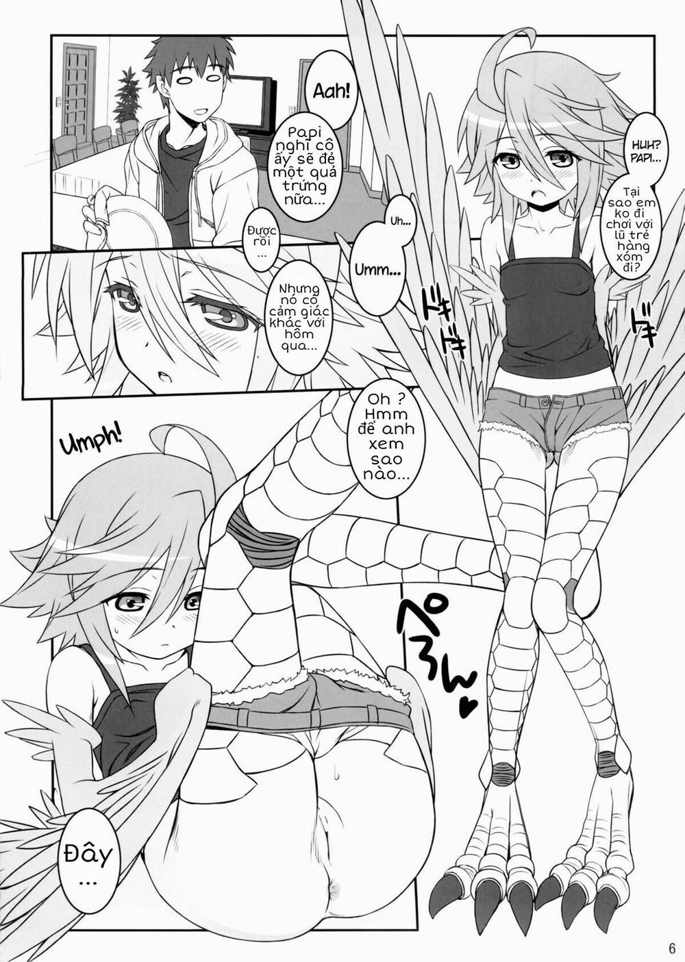 Giúp đỡ pé chim (Monster Musume no Iru Nichijou) Oneshot trang 4