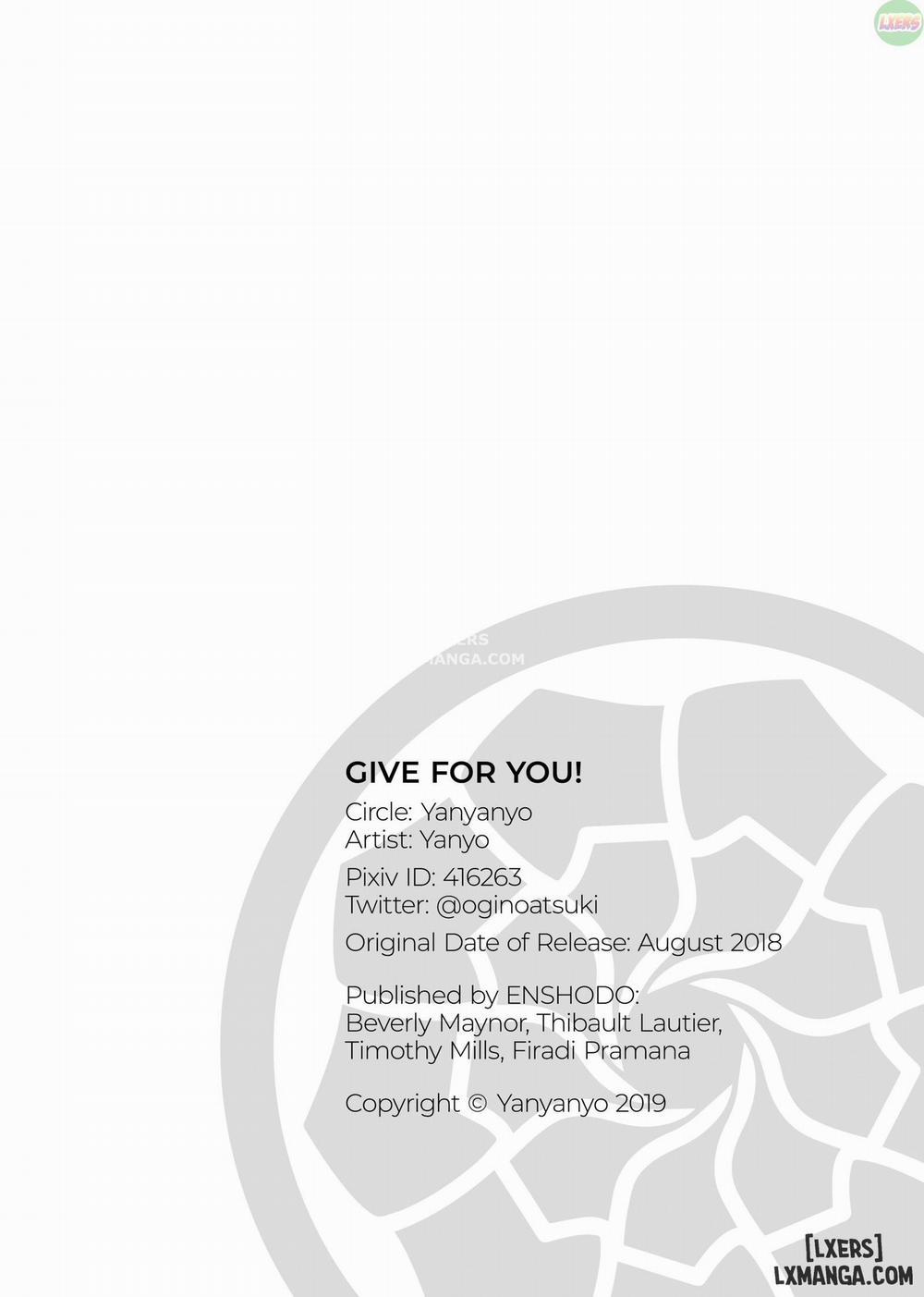 Give for You! Oneshot trang 24