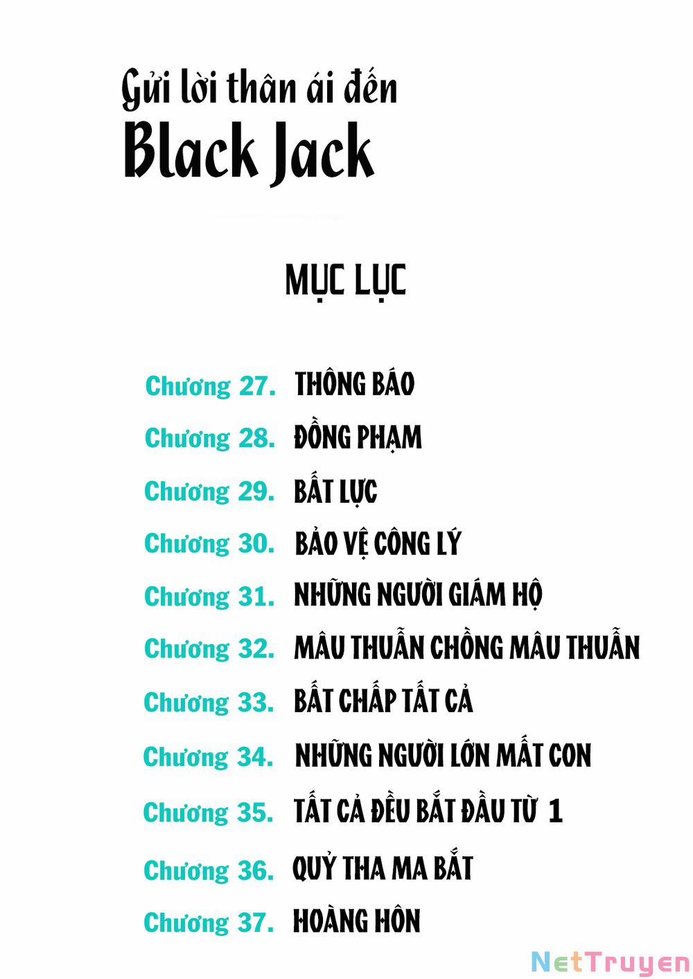 Give My Regards To Black Jack 27 trang 2