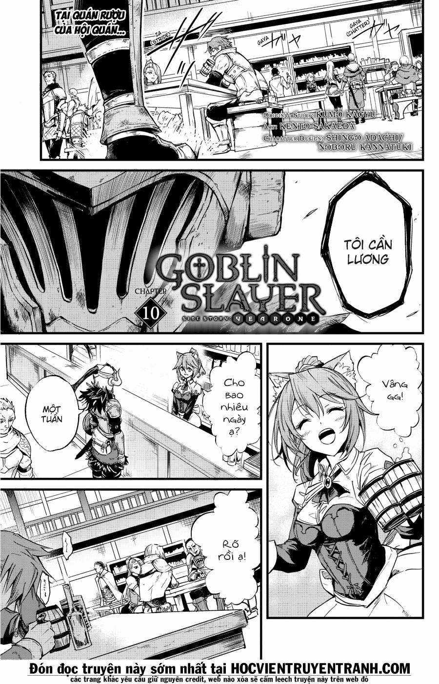 Goblin Slayer Side Story: Year One 10 trang 4