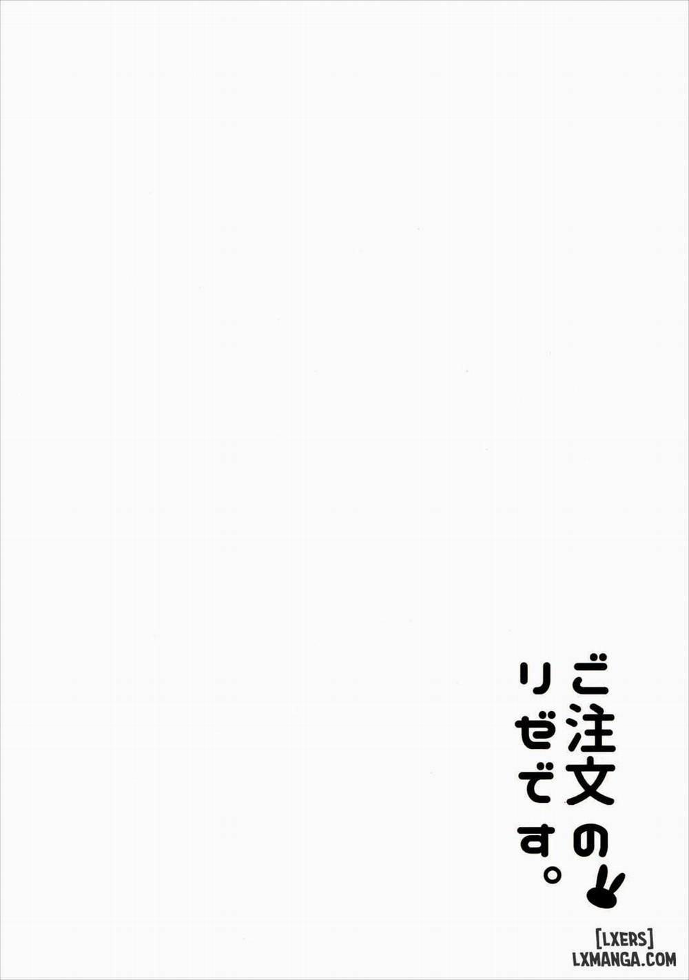 Gochuumon No Rize Desu Oneshot trang 2