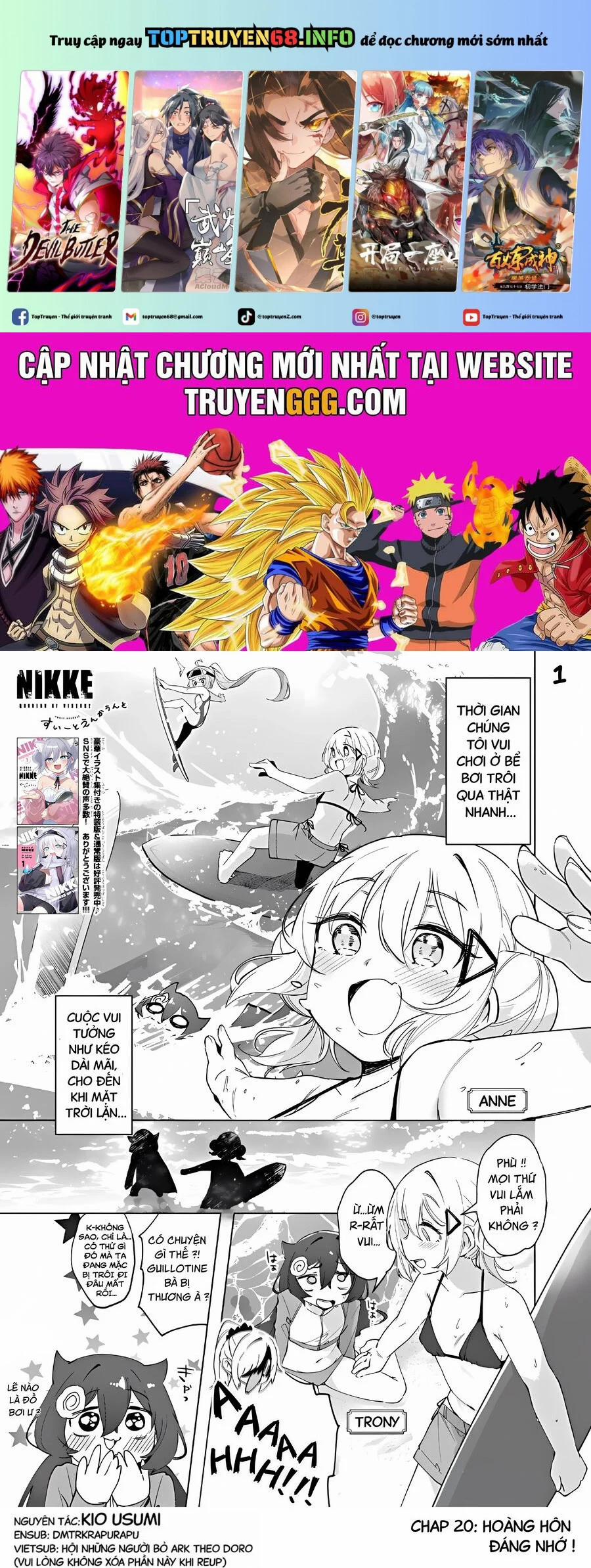 Goddess Of Victory: Nikke Official Four-Panel Comics 20 trang 0