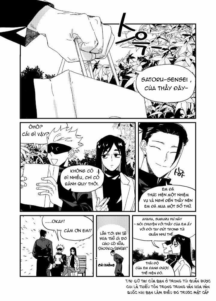 Gojo Satoru x Getou Suguru 1 trang 2