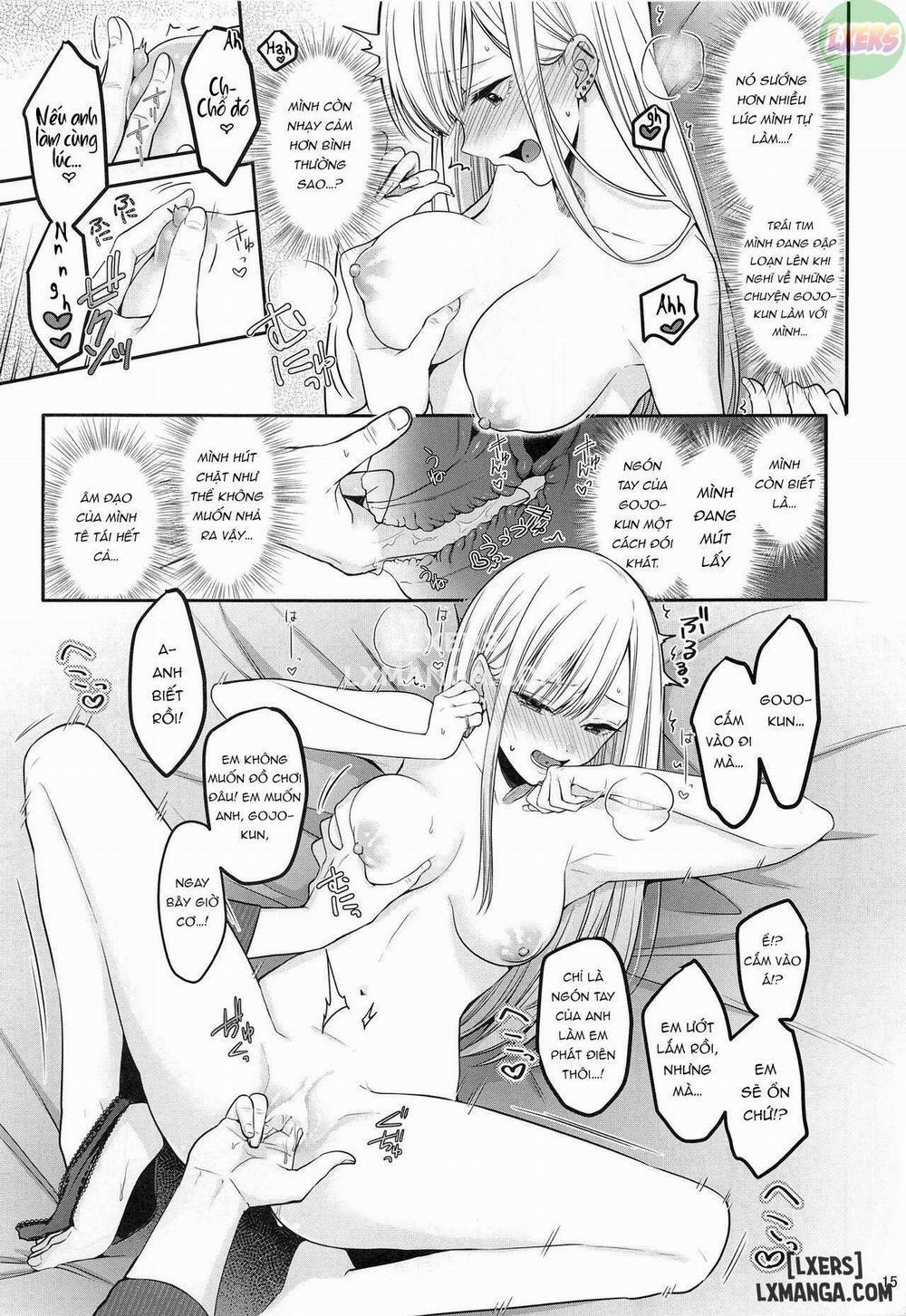 Gojou-kun no Koto ga Daishuki Sugite Yona Yona Hakadotte Ita Koto ga Bareta Ken Oneshot trang 18