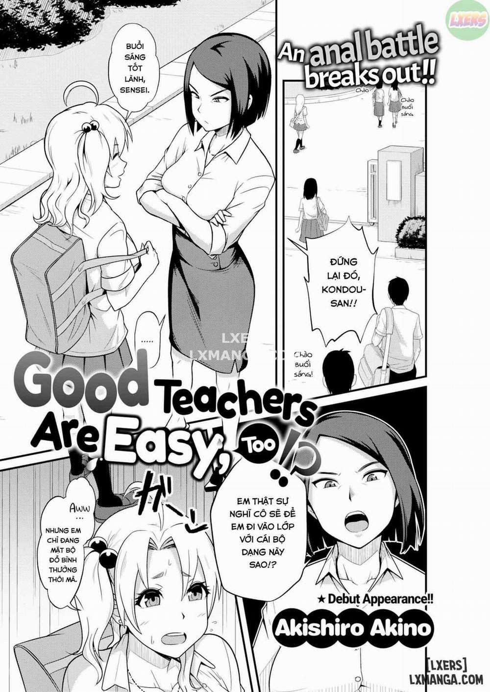 Good Teachers Are Easy, Too! Oneshot trang 0
