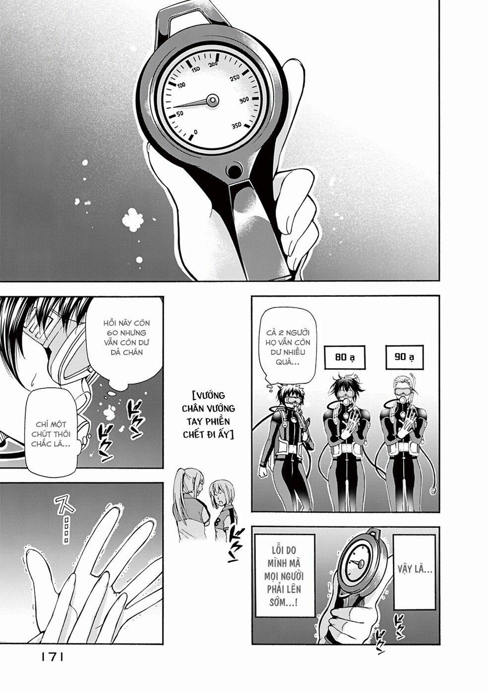 Grand Blue – Cô Gái Thích Lặn 17 trang 37