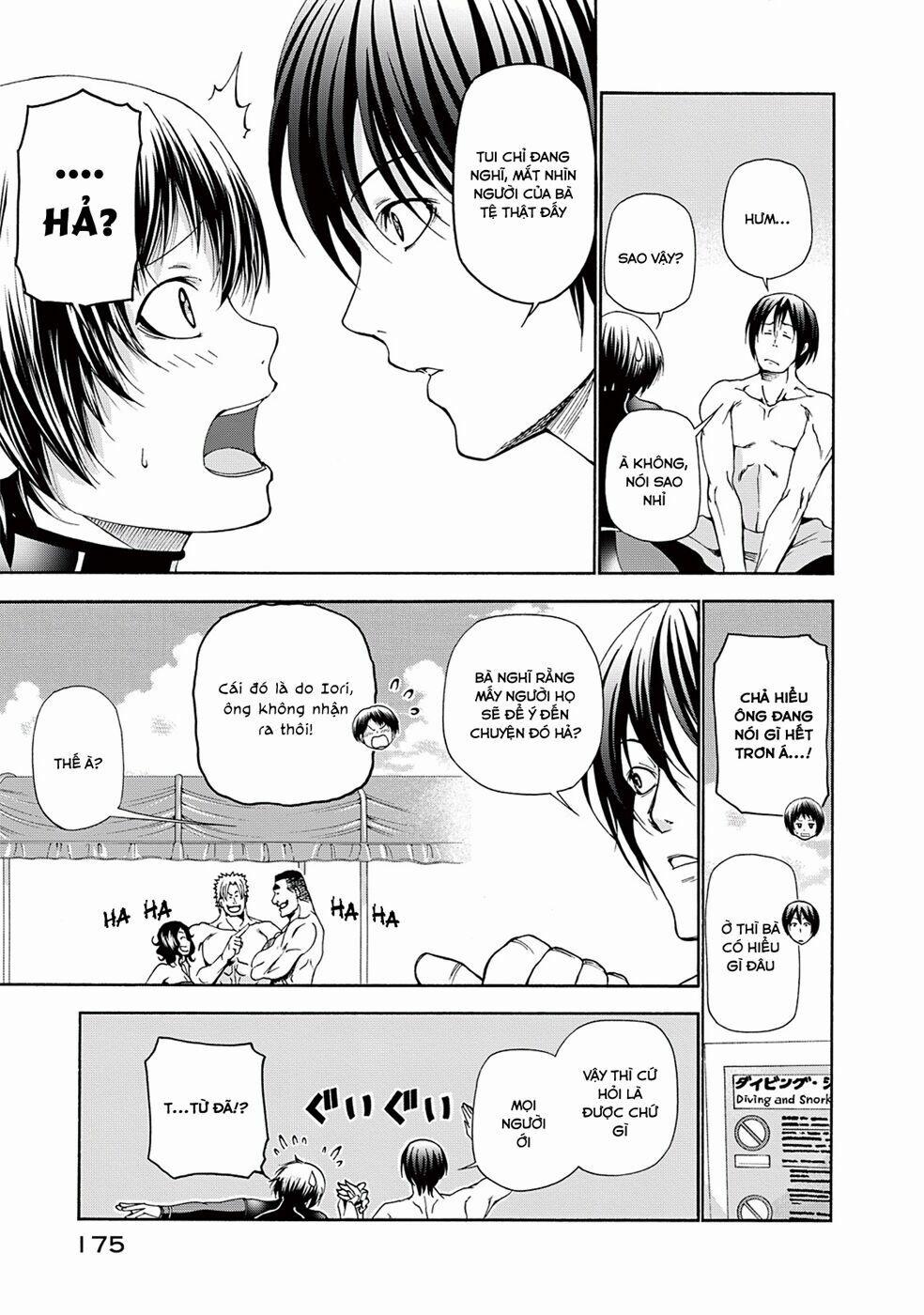 Grand Blue – Cô Gái Thích Lặn 17 trang 41