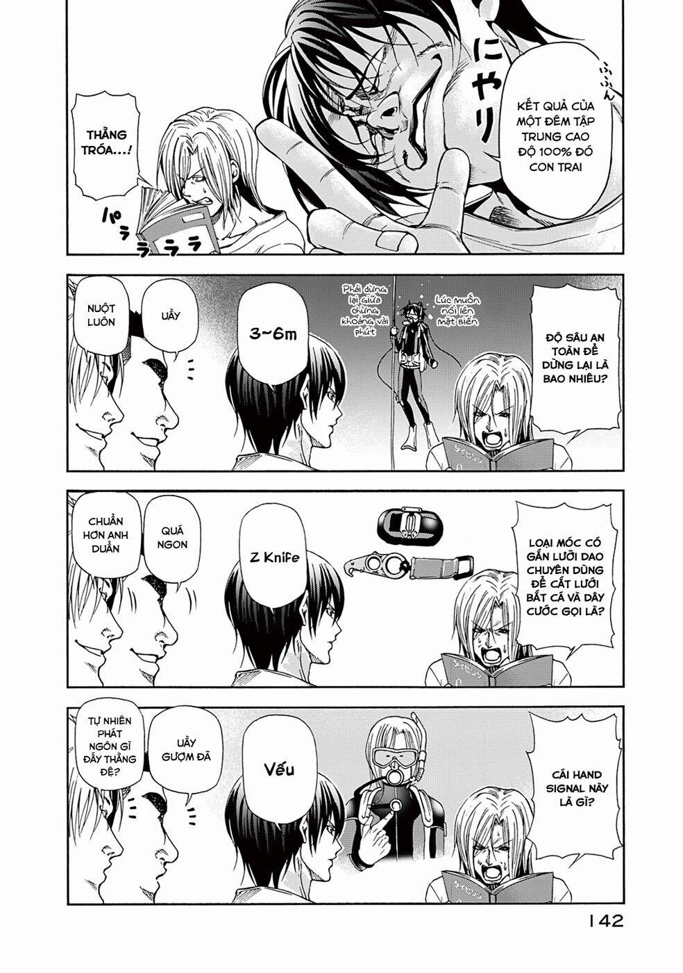 Grand Blue – Cô Gái Thích Lặn 17 trang 9