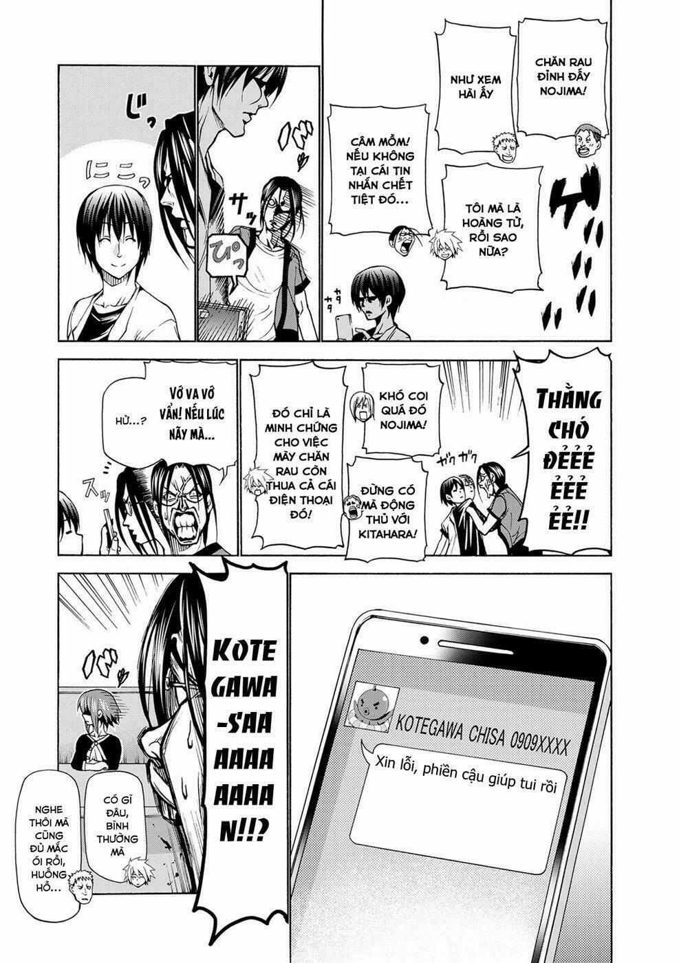 Grand Blue – Cô Gái Thích Lặn 23 trang 16