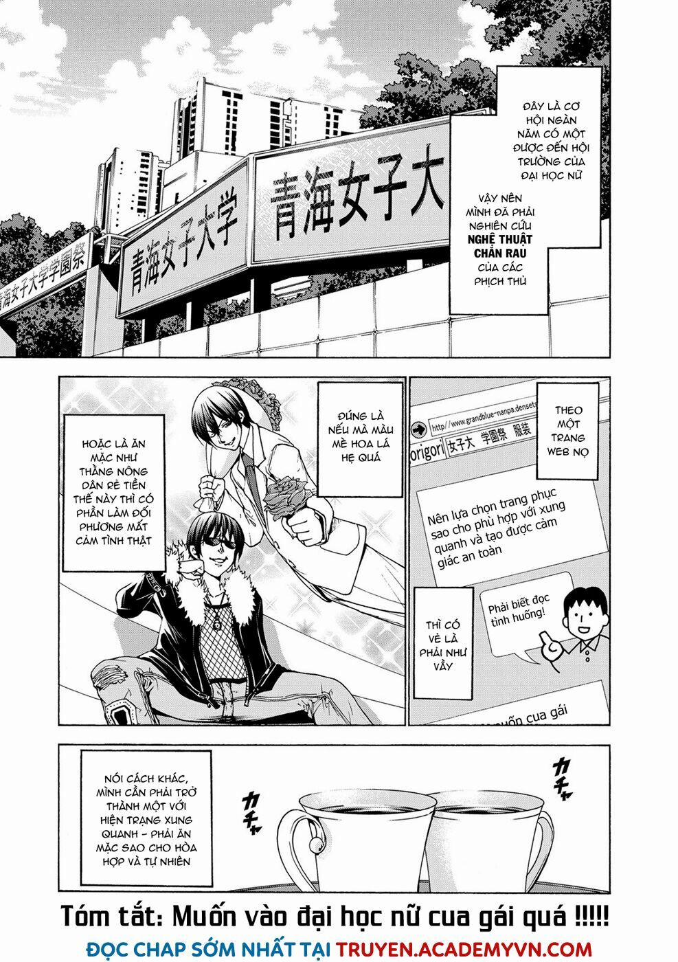 Grand Blue – Cô Gái Thích Lặn 24 trang 2