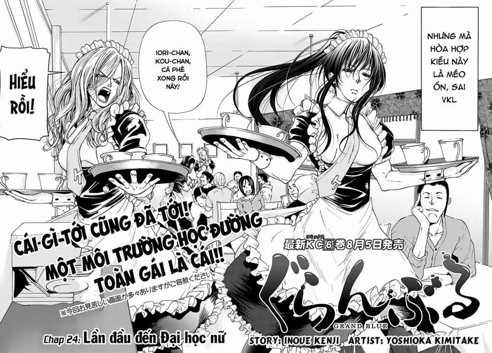 Grand Blue – Cô Gái Thích Lặn 24 trang 3
