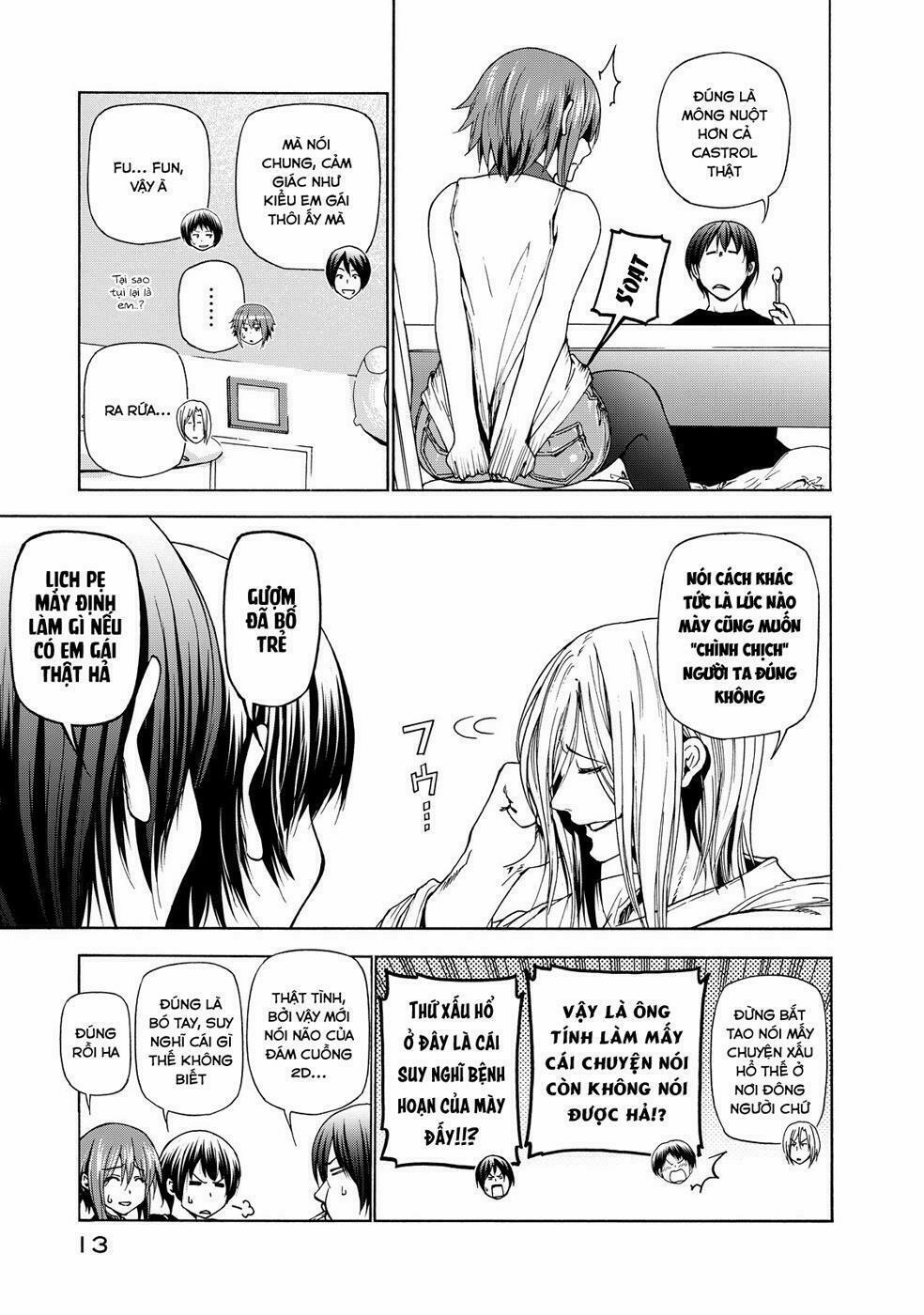 Grand Blue – Cô Gái Thích Lặn 26 trang 11