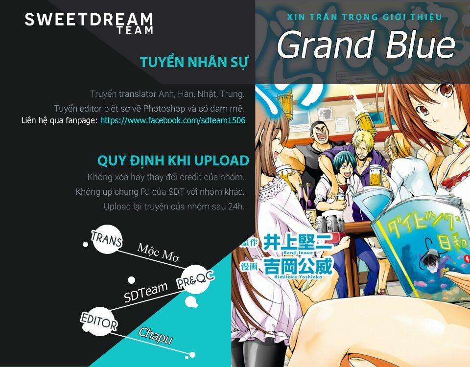 Grand Blue – Cô Gái Thích Lặn 3 trang 0