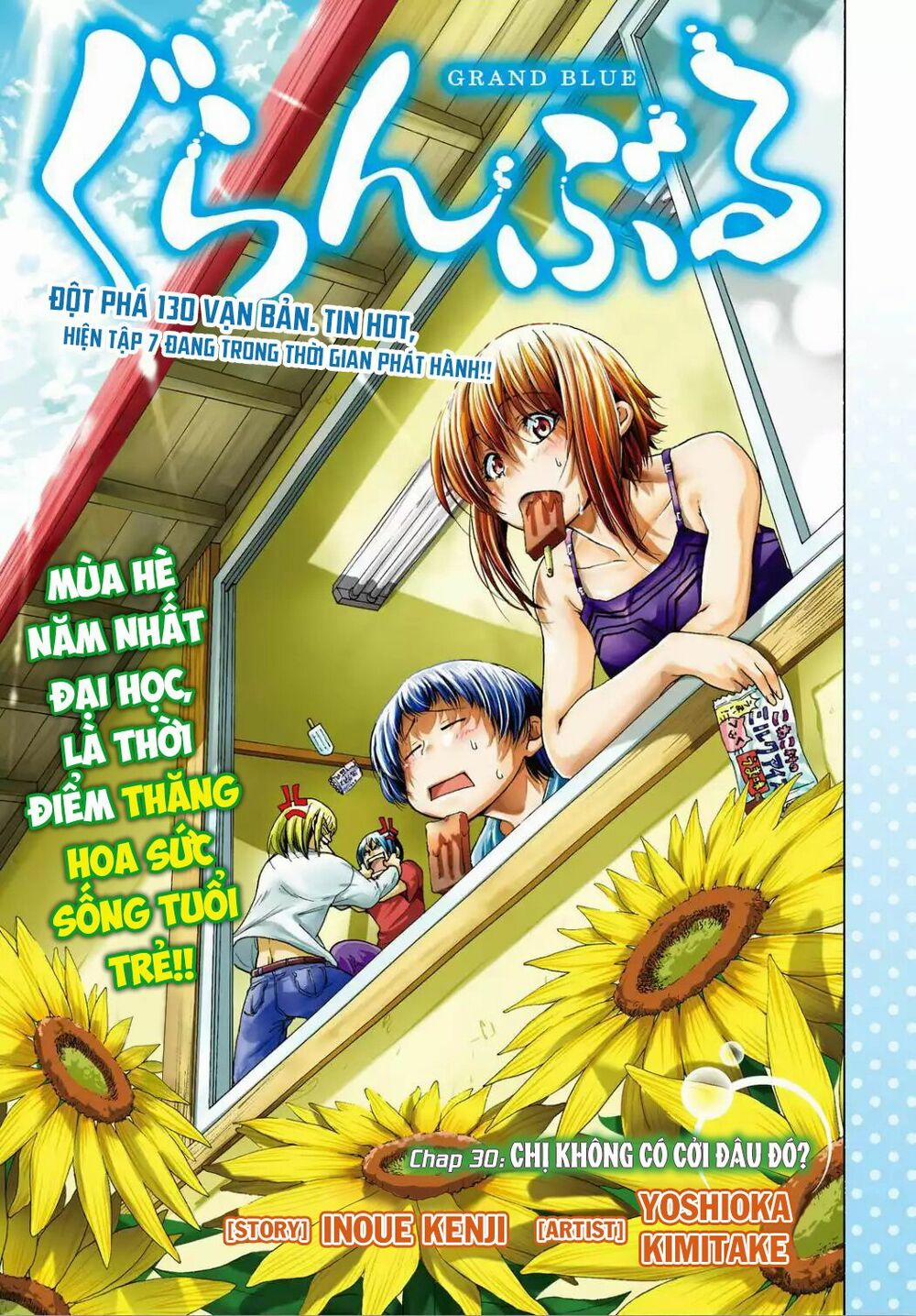 Grand Blue – Cô Gái Thích Lặn 30 trang 3