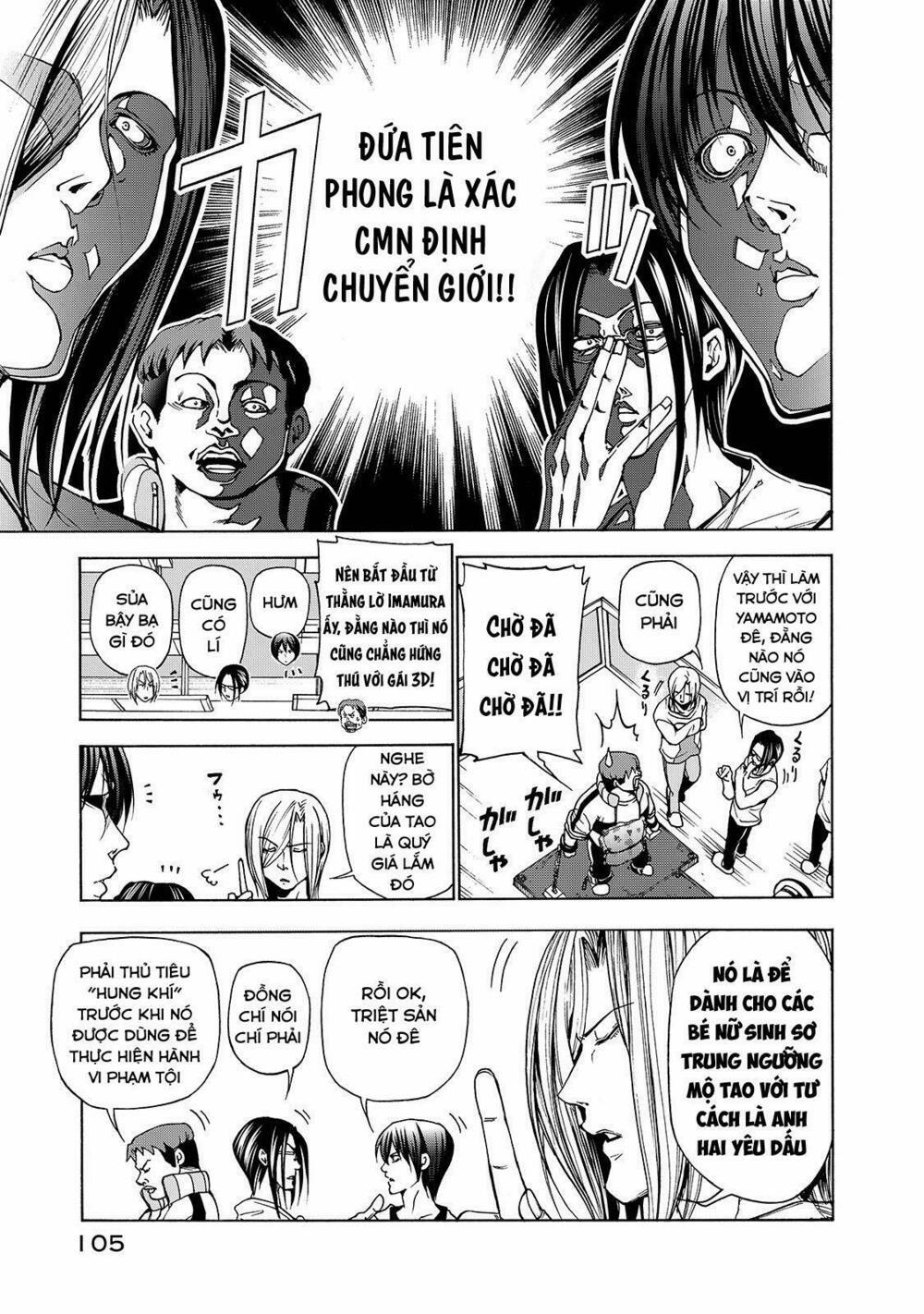 Grand Blue – Cô Gái Thích Lặn 32 trang 10