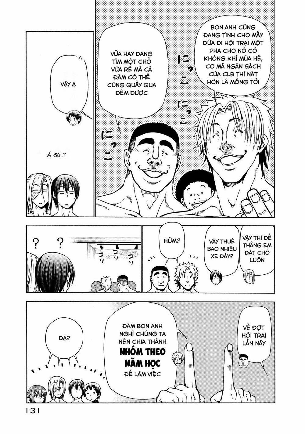 Grand Blue – Cô Gái Thích Lặn 33 trang 8