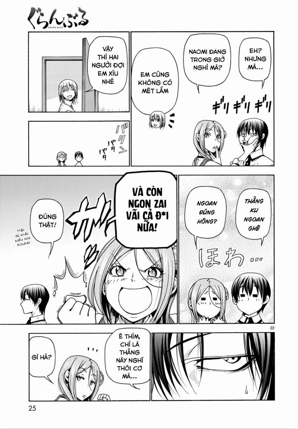 Grand Blue – Cô Gái Thích Lặn 34 trang 25