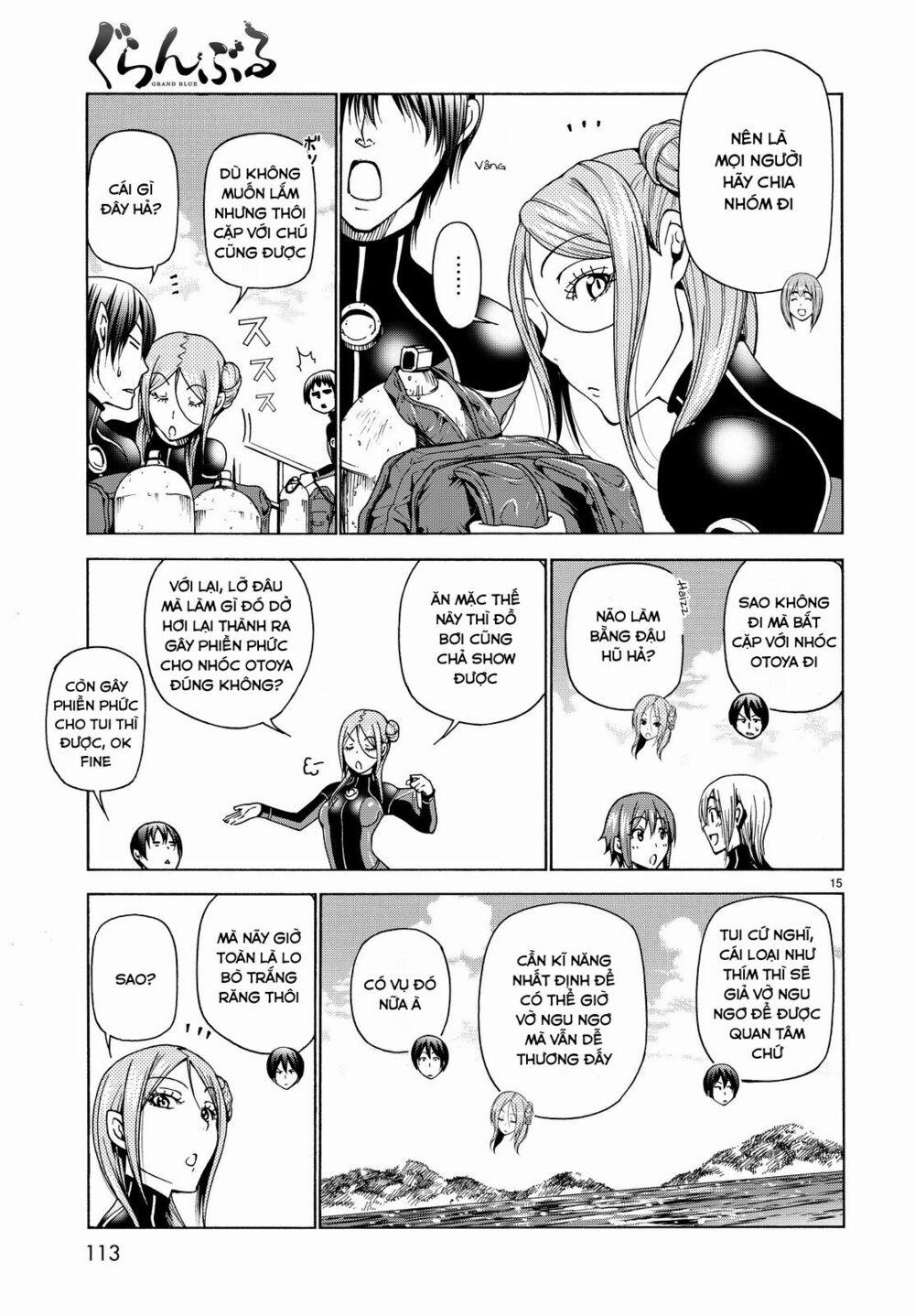 Grand Blue – Cô Gái Thích Lặn 35 trang 16