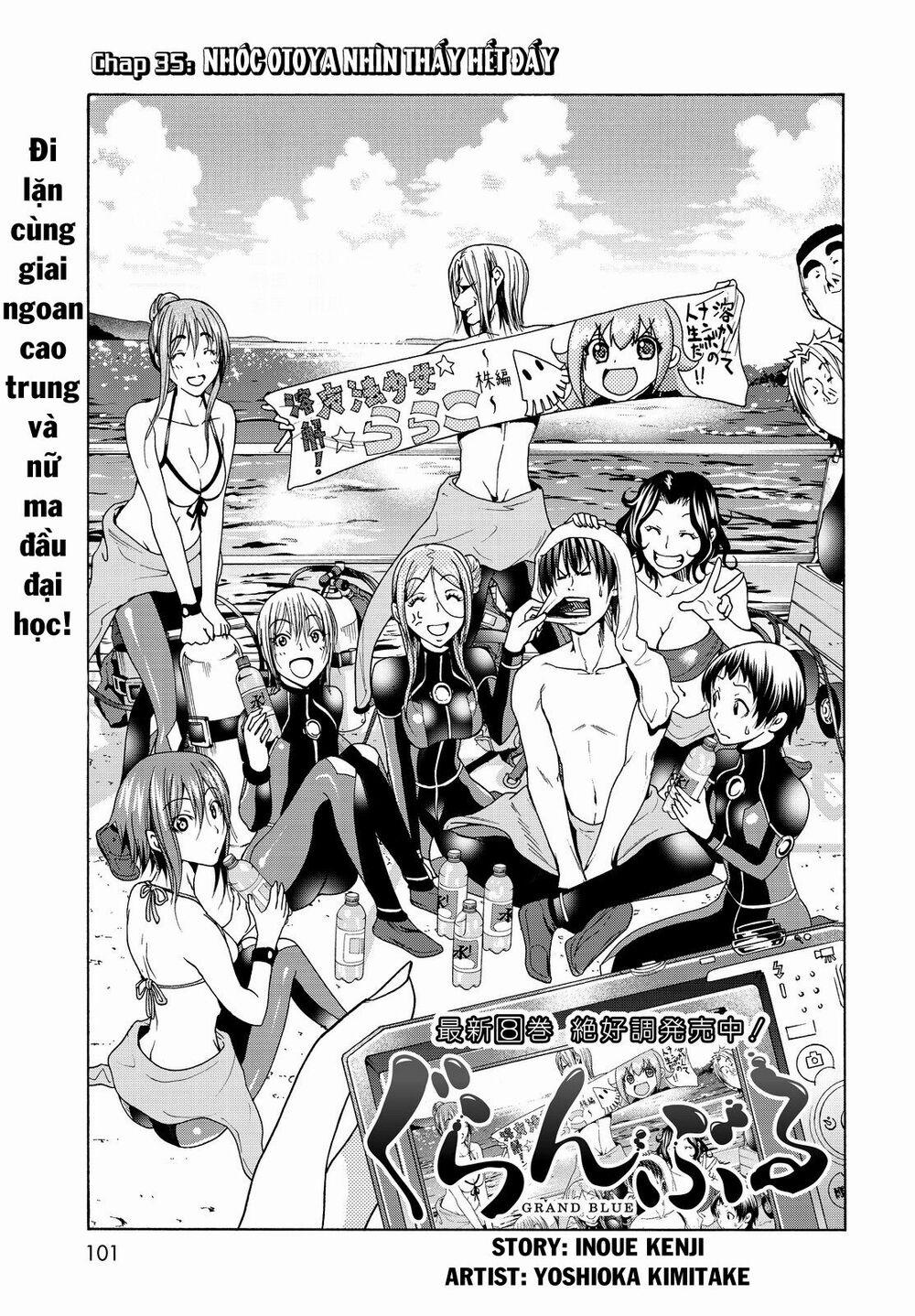 Grand Blue – Cô Gái Thích Lặn 35 trang 4