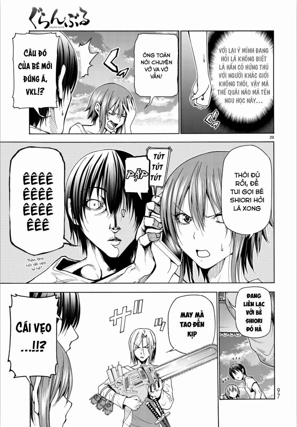 Grand Blue – Cô Gái Thích Lặn 36 trang 31