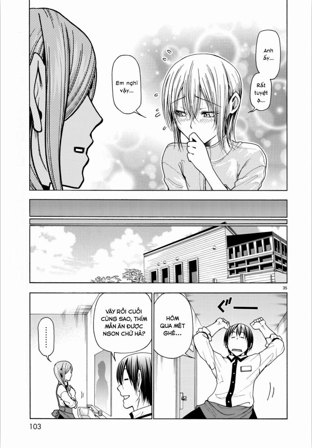 Grand Blue – Cô Gái Thích Lặn 36 trang 37