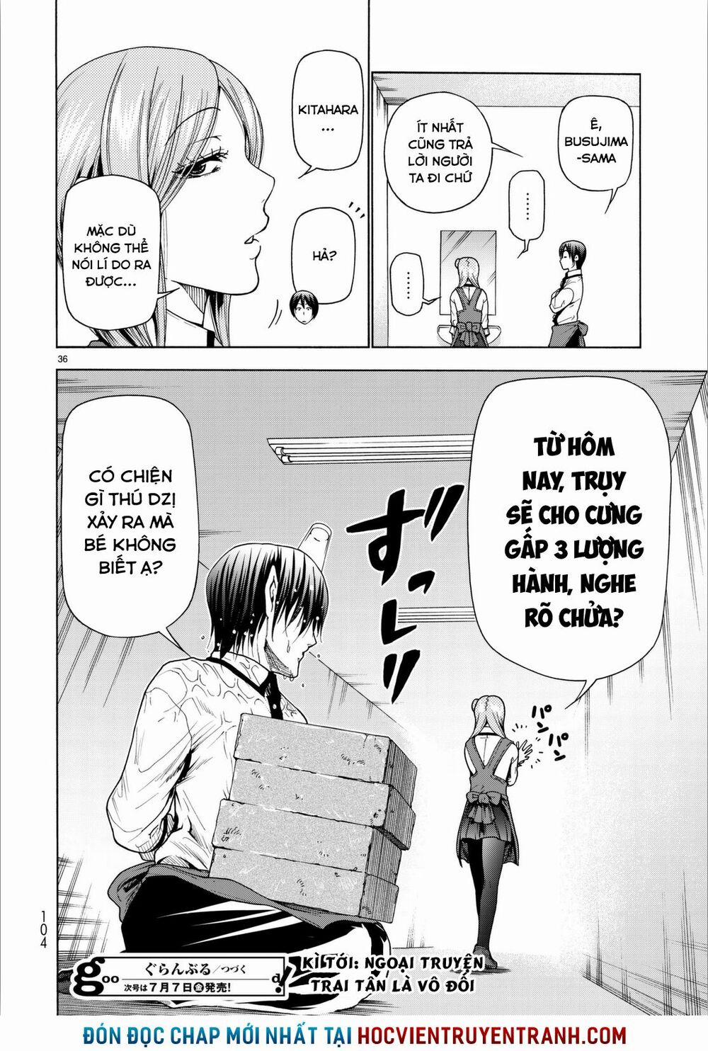 Grand Blue – Cô Gái Thích Lặn 36 trang 38