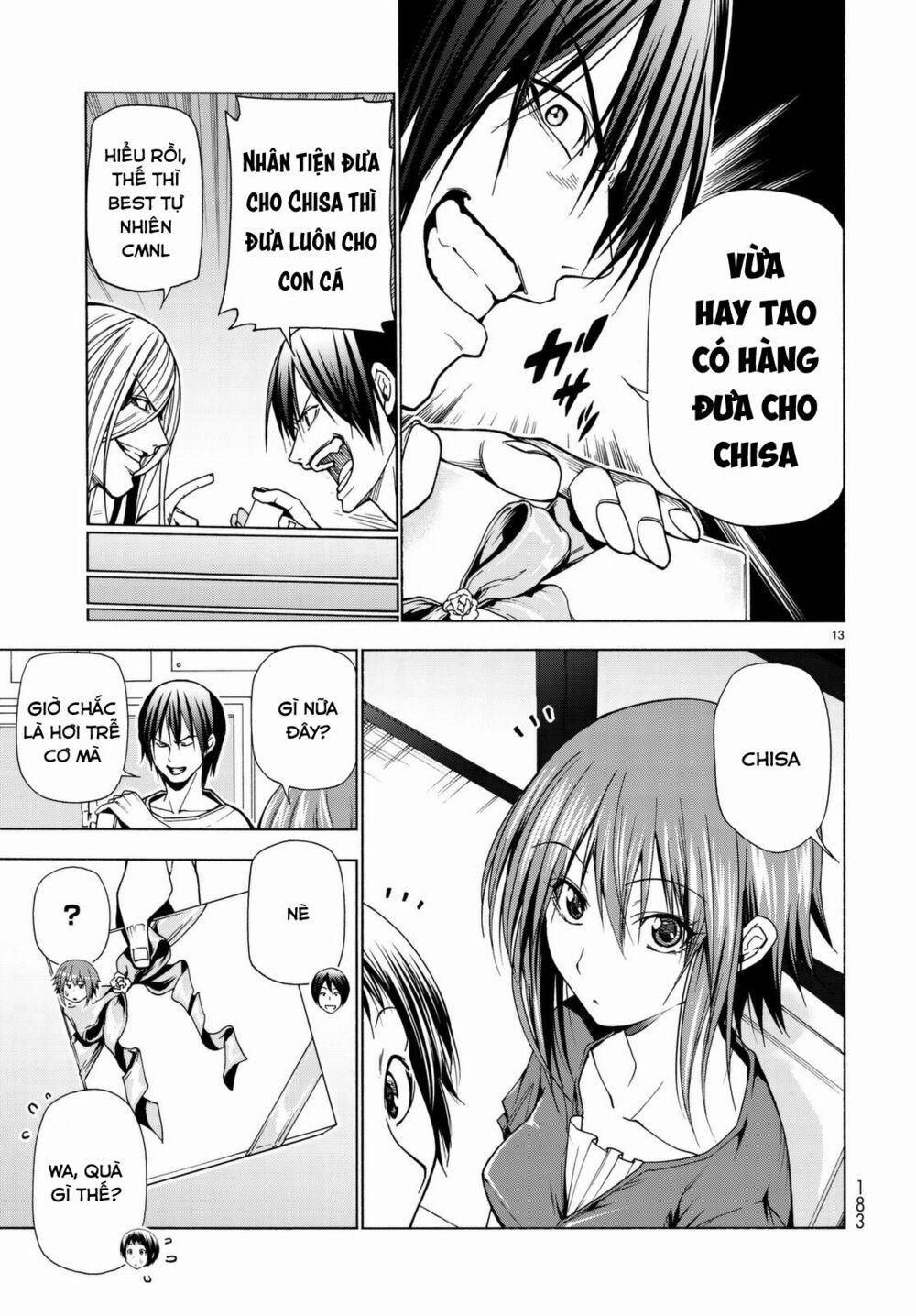 Grand Blue – Cô Gái Thích Lặn 39 trang 14