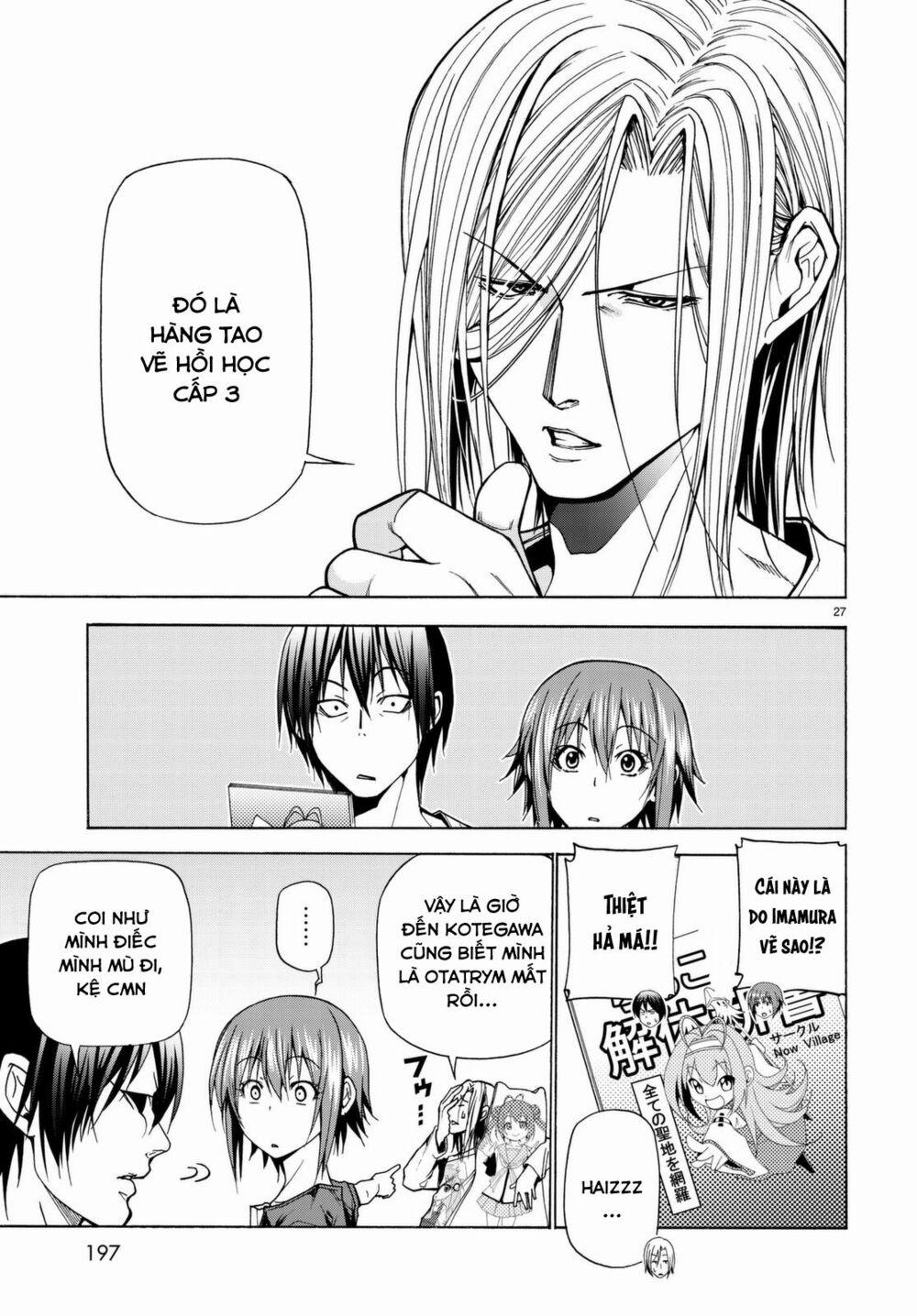 Grand Blue – Cô Gái Thích Lặn 39 trang 28