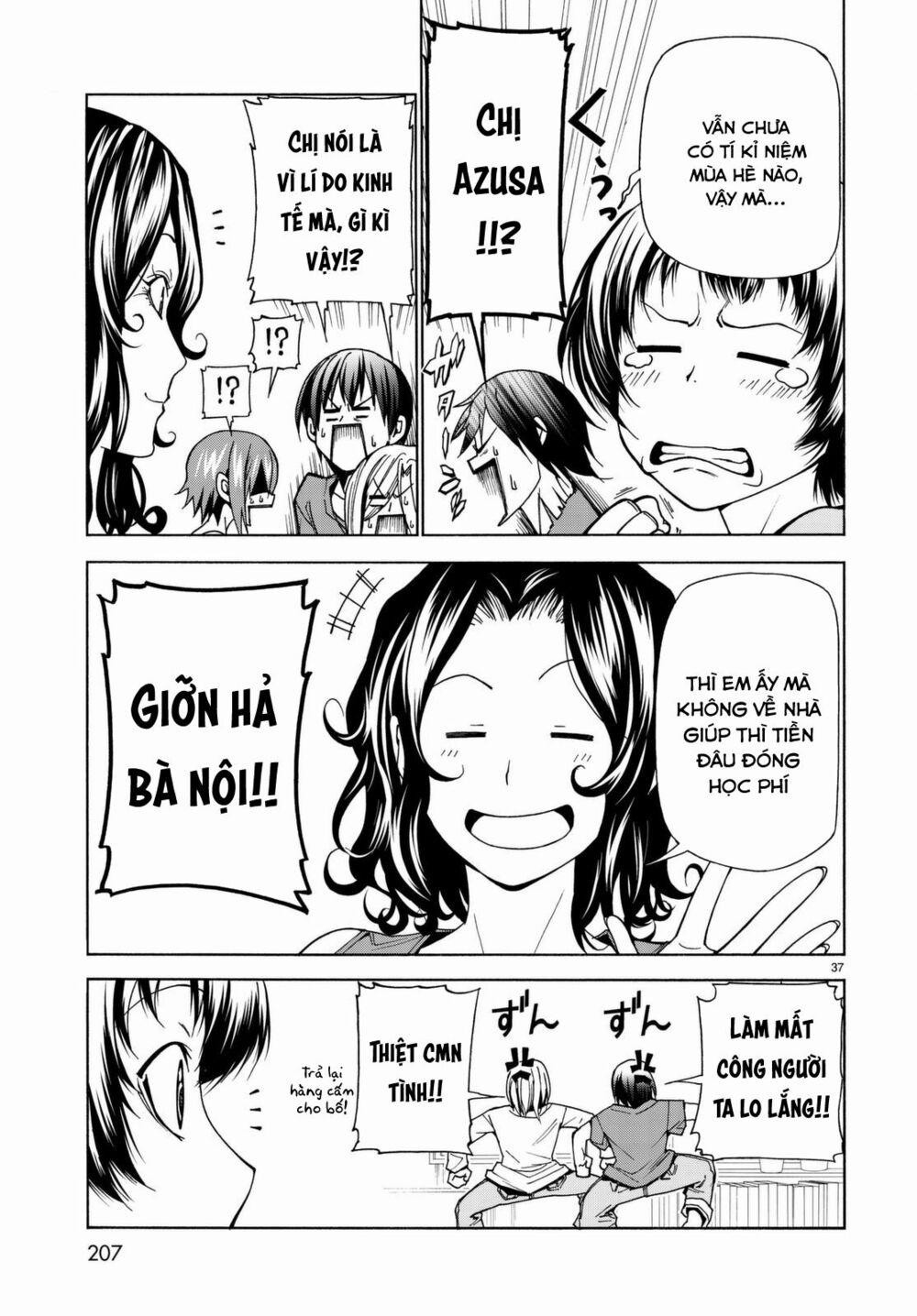 Grand Blue – Cô Gái Thích Lặn 39 trang 37
