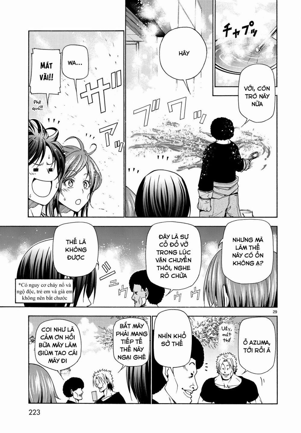 Grand Blue – Cô Gái Thích Lặn 40 trang 30