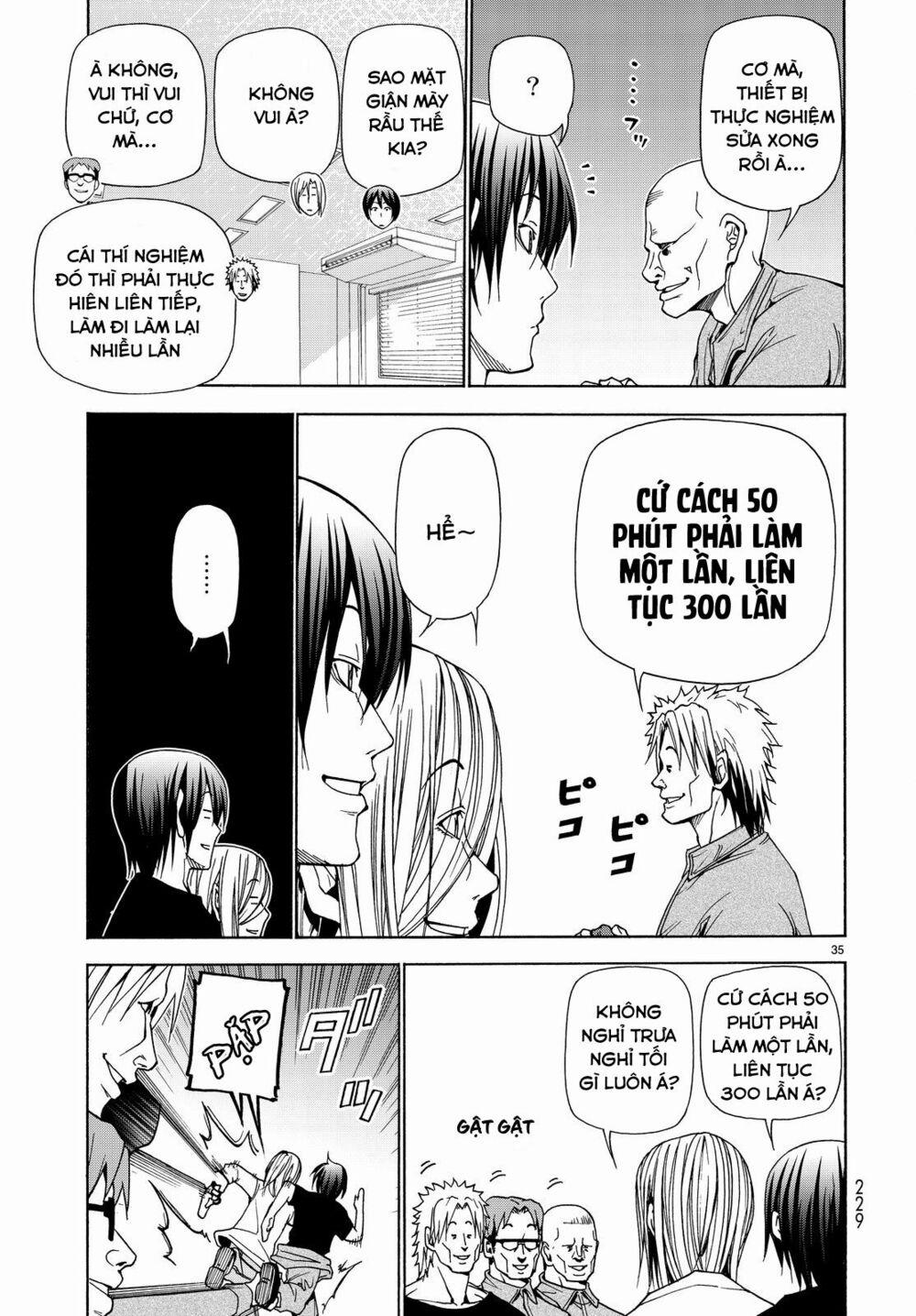 Grand Blue – Cô Gái Thích Lặn 40 trang 36