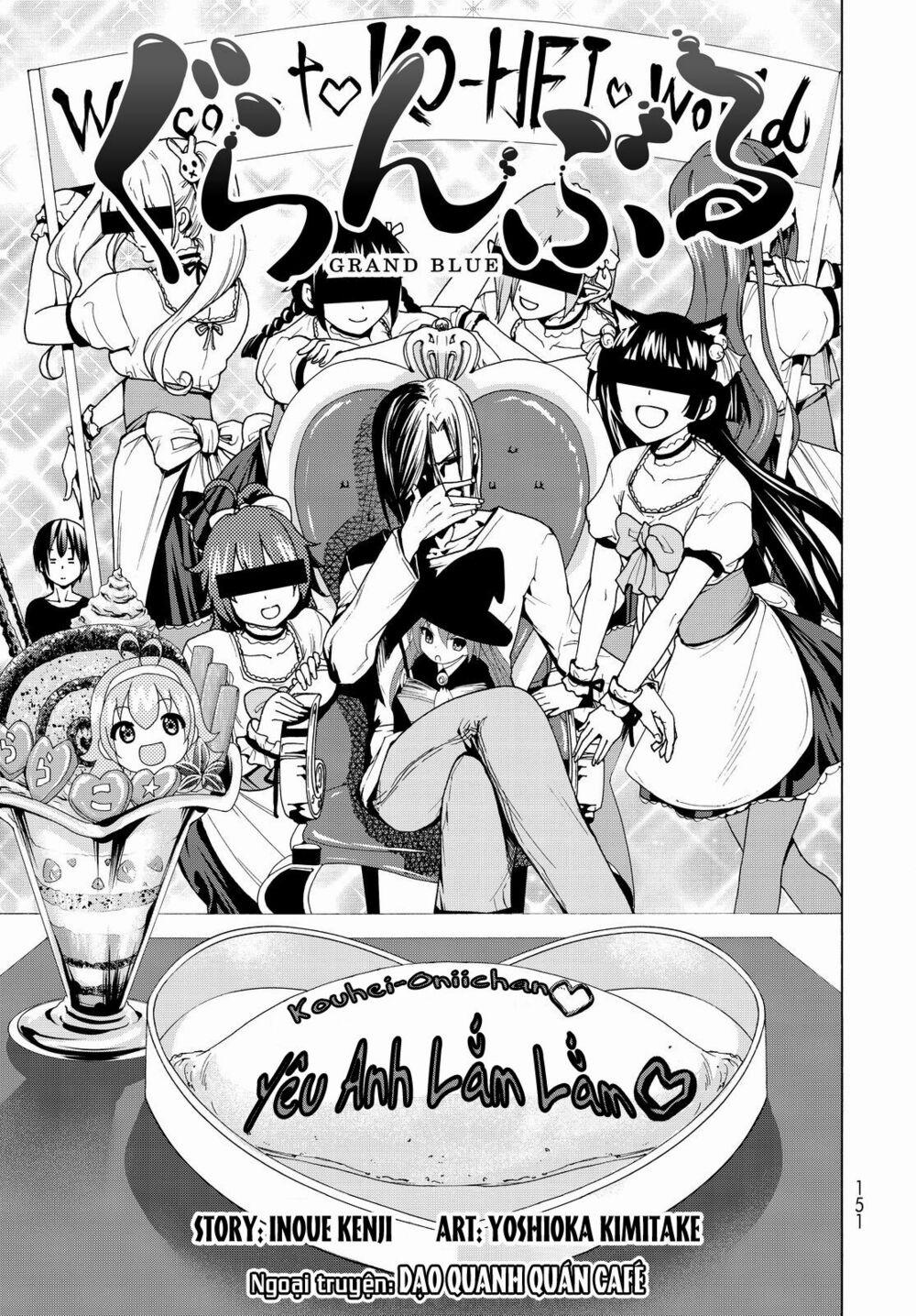 Grand Blue – Cô Gái Thích Lặn 41.5 trang 4