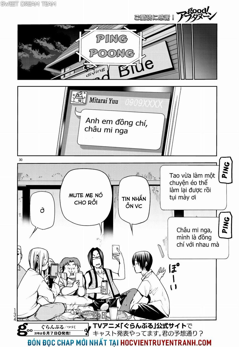 Grand Blue – Cô Gái Thích Lặn 44 trang 30