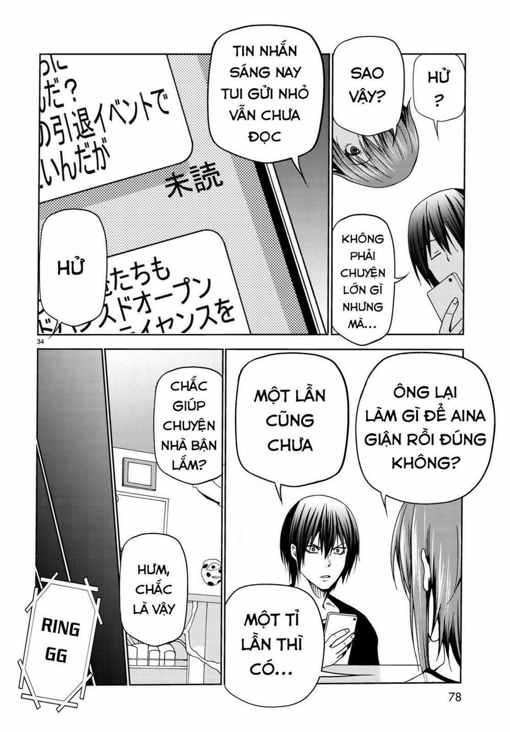 Grand Blue – Cô Gái Thích Lặn 45 trang 36