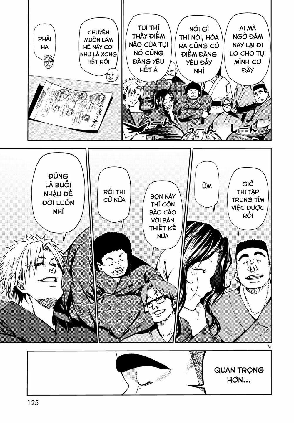 Grand Blue – Cô Gái Thích Lặn 46 trang 34