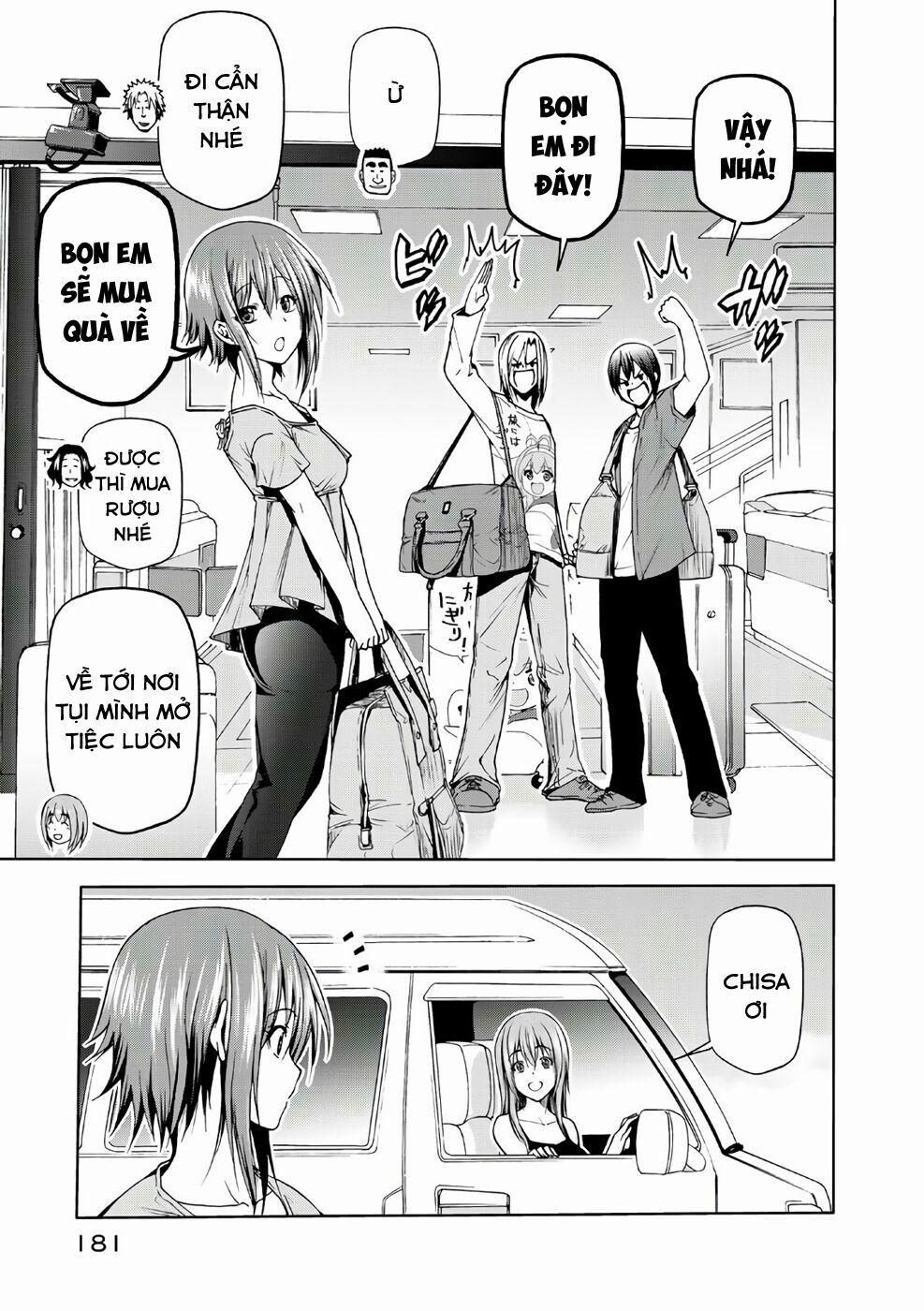 Grand Blue – Cô Gái Thích Lặn 49.5 trang 5