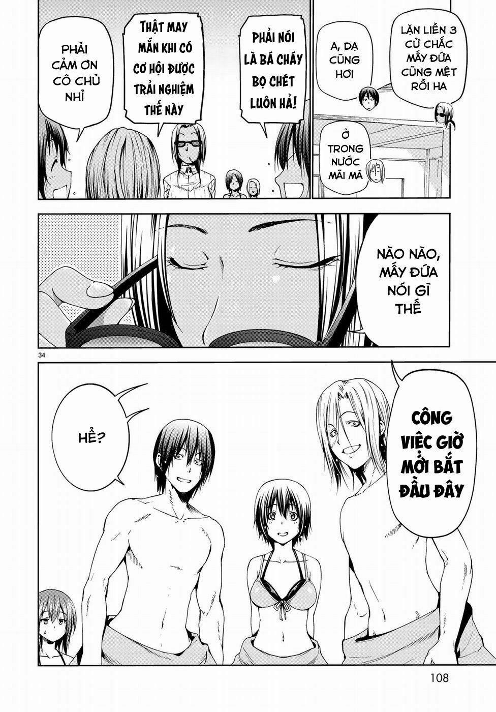 Grand Blue – Cô Gái Thích Lặn 51 trang 32