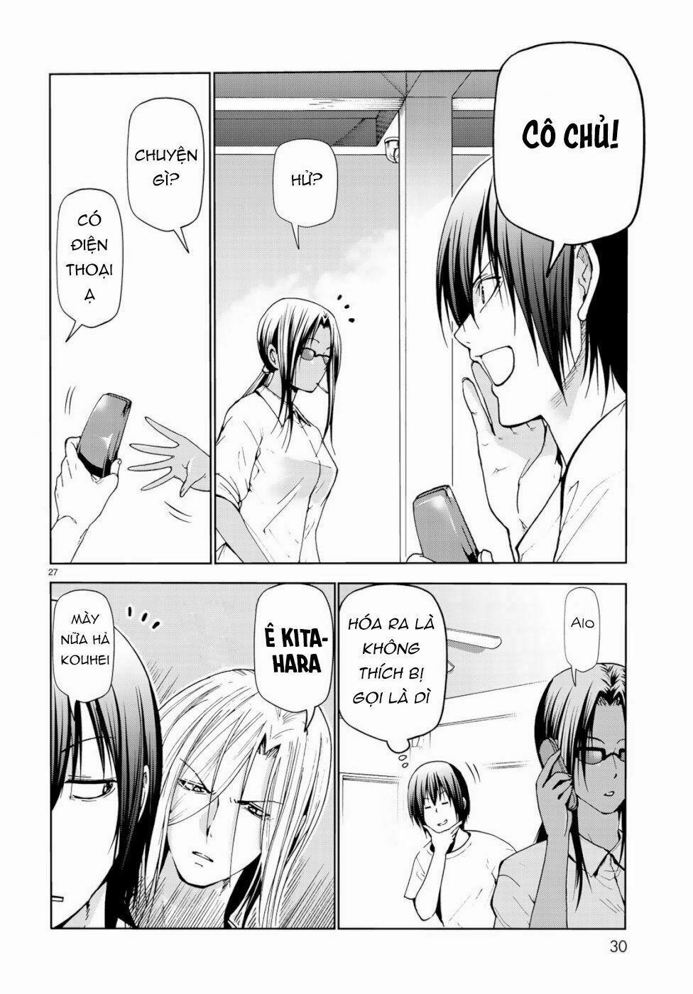 Grand Blue – Cô Gái Thích Lặn 54 trang 28