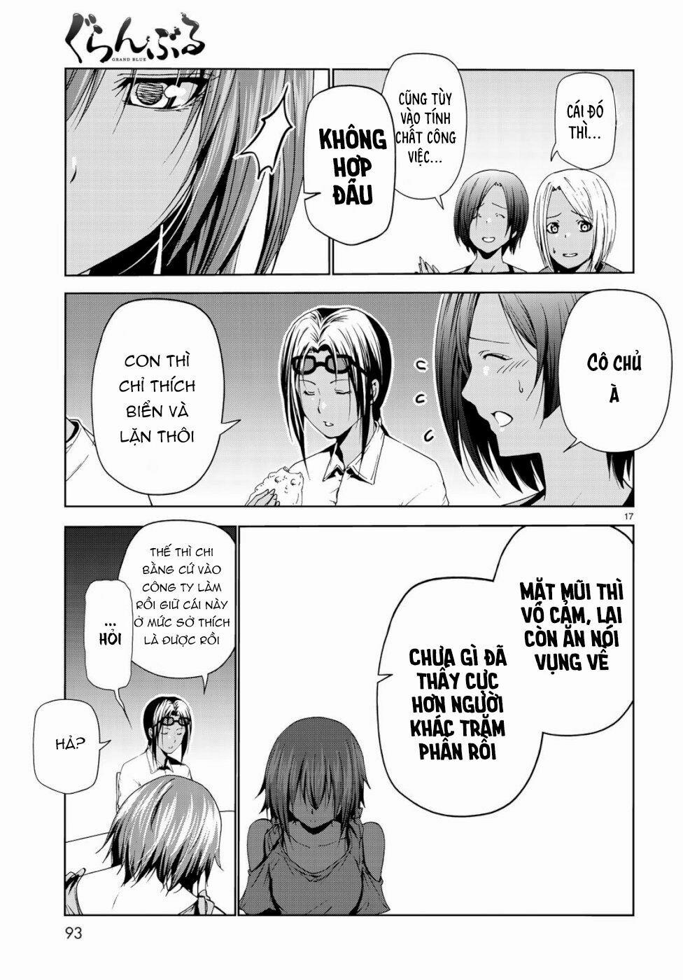 Grand Blue – Cô Gái Thích Lặn 56 trang 17