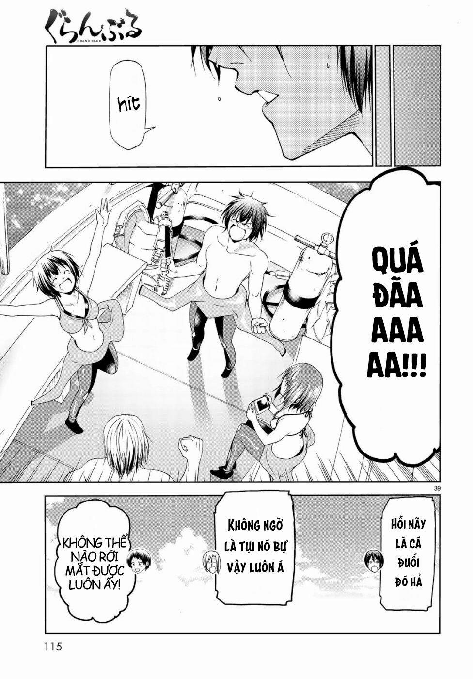 Grand Blue – Cô Gái Thích Lặn 56 trang 37